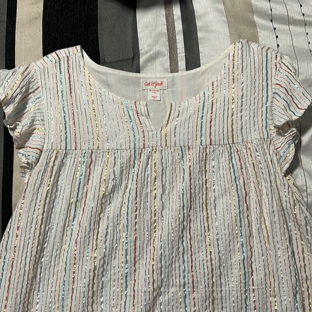 Cat and Jack Girls Blouse